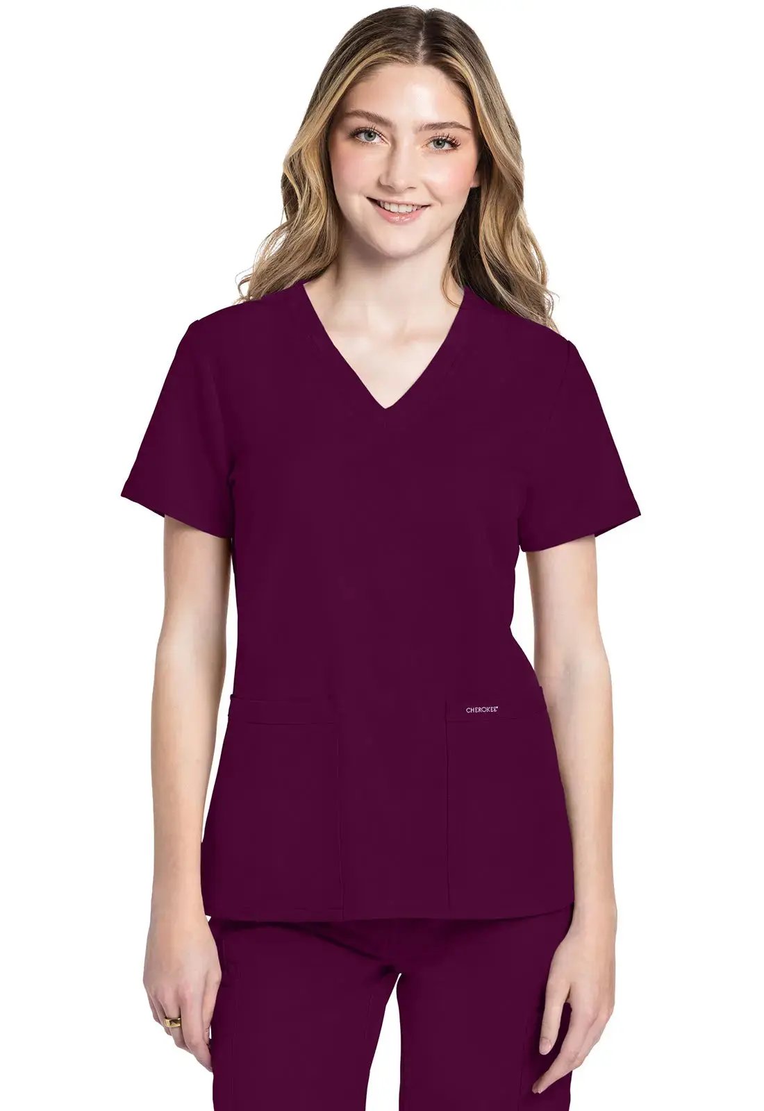 Cherokee Workwear Originals Women's Scrub Top CK953A Simply Scrubs Australia